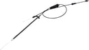 Black Vinyl Throttle Cable Black / Flat For Polaris SCRAMBLER 400 2X4 2000-2002