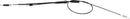 Black Vinyl Throttle Cable Black / Flat For Polaris 300 2X4 1994-1995