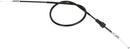Black Vinyl Throttle Cable Black / Flat For Yamaha YFB 250 2X4 1992-1996