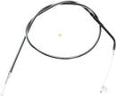 Black Pearl™ Braided Throttle/Idle Cable Black For Harley Davidson XL 1200 C ABS - 91.5 CM