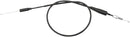 Black Vinyl Throttle Cable Black / Flat For Kawasaki KX 100 2014-2021