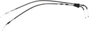 Black Vinyl Throttle Cable Black / Flat For Yamaha TT-R 50 E 2012-2020