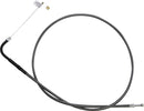 KARBONFIBR Braided Throttle/Idle Cable Carbon Fiber / Silver For Harley Davidson FLHR 1340 - 100.5 CM