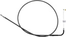 KARBONFIBR Braided Throttle/Idle Cable Carbon Fiber / Silver For Harley Davidson FLD 1690 ABS - 108 CM