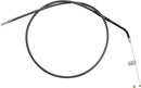 KARBONFIBR Braided Throttle/Idle Cable Carbon Fiber / Silver For Harley Davidson XL 1200 C - 96.5 CM