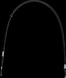 Black Vinyl Throttle Cable Black / Flat