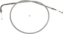 Sterling Chromite II® Braided Cable Chrome / Clear-Coated For Harley Davidson FLHR 1340 - 96 CM