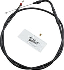 Stealth Series Throttle/Idle Cable Black For Harley Davidson FLS 1690 2012-2015 - +15.2 CM