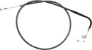 KARBONFIBR Braided Throttle/Idle Cable Carbon Fiber / Silver For Harley Davidson FLD 1690 - 80.5 CM