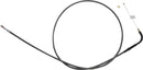 KARBONFIBR Braided Throttle/Idle Cable Carbon Fiber / Silver For Harley Davidson FLD 1690 - 120.5 CM