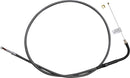 KARBONFIBR Braided Throttle/Idle Cable Carbon Fiber / Silver For Harley Davidson FLD 1690 - 83 CM