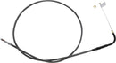 KARBONFIBR Braided Throttle/Idle Cable Carbon Fiber / Silver For Harley Davidson FLD 1690 - 98.5 CM