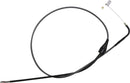 KARBONFIBR Braided Throttle/Idle Cable Carbon Fiber / Silver For Harley Davidson FLHR 1450 - 89 CM