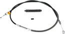 High-Efficiency Black Vinyl Clutch Cable Black For Harley Davidson FXDB 1584 2007-2013 - Standard