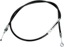 High-Efficiency Black Vinyl Clutch Cable Black For Harley Davidson XL 1200 C 2000-2020 - +15.2 CM