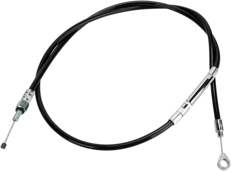 High-Efficiency Black Vinyl Clutch Cable Black For Harley Davidson XL 1200 C 2000-2020 - +15.2 CM