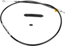 High-Efficiency Black Vinyl Clutch Cable Black For Harley Davidson FLHR 1340 1994-1998 - Standard