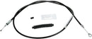 High-Efficiency Black Vinyl Clutch Cable Black For Harley Davidson FLHR 1340 1994-1998 - +15.2 CM