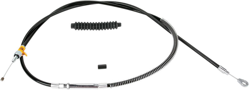 High-Efficiency Black Vinyl Clutch Cable Black For Harley Davidson FXD 1340 1996-1998 - Standard