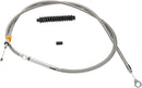 High-Efficiency Stainless Steel Clutch Cable Silver For Harley Davidson FLST 1450 2006 - Standard
