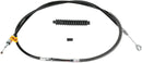 High-Efficiency Black Vinyl Clutch Cable Black For Harley Davidson FLHS 1340 1987-1988 - Standard