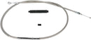 High-Efficiency Stainless Steel Clutch Cable Silver For Harley Davidson FLHS 1340 1987-1988 - Standard
