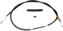 High-Efficiency Black Vinyl Clutch Cable Black For Harley Davidson FXSTSB 1340 1995-1997 - Standard