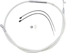 High-Efficiency Braided Sterling Chromite II® Clutch Cable Chrome For Harley Davidson FLHR 1340 - 144 CM