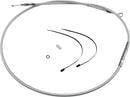 High-Efficiency Braided Sterling Chromite II® Clutch Cable Chrome For Harley Davidson FLHR 1340 ABS - 179.5 CM