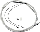 High-Efficiency Braided Sterling Chromite II® Clutch Cable Chrome For Harley Davidson XL 1200 C - 145.5 CM
