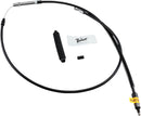 High-Efficiency Black Vinyl Clutch Cable Black For Harley Davidson FLHR 1584 2007 - Standard