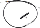 High-Efficiency Black Vinyl Clutch Cable Black For Harley Davidson FLHR 1584 2008-2011 - Standard