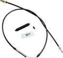 High-Efficiency Black Vinyl Clutch Cable Black For Harley Davidson FLD 1690 2012-2013 - +15.2 CM