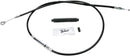 High-Efficiency Black Vinyl Clutch Cable Black For Harley Davidson FLHR 1584 2007 - +15.2 CM