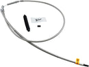 High-Efficiency Stainless Steel Clutch Cable Silver For Harley Davidson FLHR 1584 2008-2011 - Standard