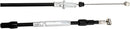 Black Vinyl Clutch Cable Black For Kawasaki KX 250 F - Standard | 03-0394