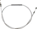 High-Efficiency Braided Sterling Chromite II® Clutch Cable Chrome For Harley Davidson FLHR 1584 - 195 CM