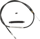 Black Vinyl Clutch Cable  Black For Harley Davidson FLHR 1584 ABS