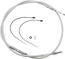High-Efficiency Braided Sterling Chromite II® Clutch Cable Chrome For Harley Davidson XL 1200 C - 175.5 CM
