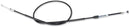 Black Vinyl Clutch Cable Black For Suzuki RM 125 2001-2003