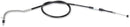 Black Vinyl Clutch Cable Black For Honda CRF 250 R 2010-2013