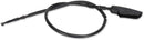 Black Vinyl Clutch Cable Black For Yamaha TT-R 125 2000-2009