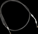 Black Vinyl Clutch Cable Black For Indian CHIEF 111 ABS 2014-2022 - +15.2 CM