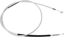 High-Efficiency Braided Sterling Chromite II® Clutch Cable Chrome For Harley Davidson FLHR 1584 - 205 CM