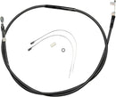 High-Efficiency Black Pearl™ Clutch Cable Black For Harley Davidson FLD 1690 - 149 CM