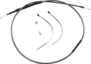 High-Efficiency Black Pearl™ Clutch Cable Black For Harley Davidson FLD 1690 - 210 CM