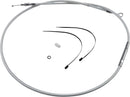 High-Efficiency Braided Sterling Chromite II® Clutch Cable Chrome For Harley Davidson FLST 1450 - 205 CM