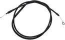 Midnight Braided Clutch Cable  Black For Harley Davidson FLDE 1750 - 45.5 CM - 51 CM