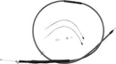 High-Efficiency Polished KARBONFIBR Clutch Cable Carbon Fiber / Silver For Harley Davidson FLD 1690 - 179.5 CM