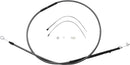 High-Efficiency Polished KARBONFIBR Clutch Cable Carbon Fiber / Silver For Harley Davidson FLD 1690 - 184.5 CM